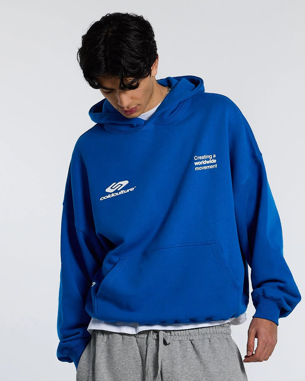 DEFENSE HOODIE ELECTRIC BLUE