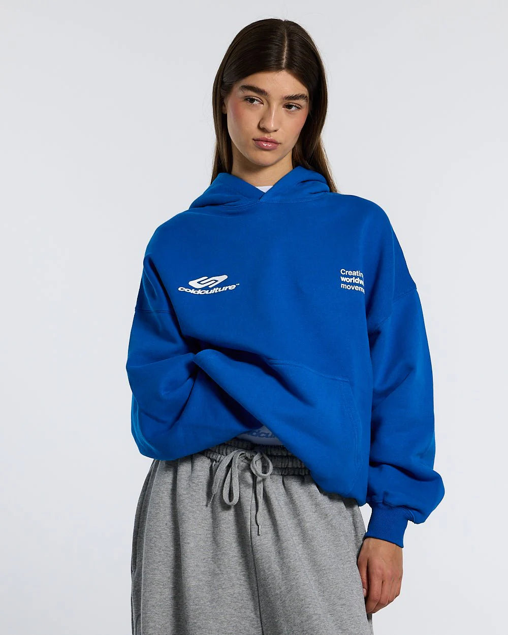 DEFENSE HOODIE ELECTRIC BLUE