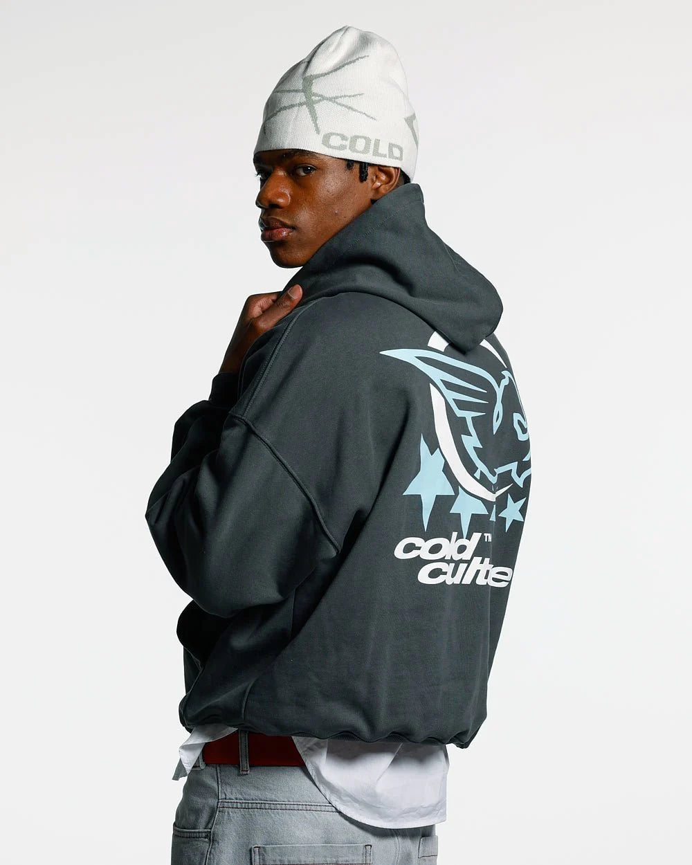 EXPLORE MORE HOODIE DARK GREY