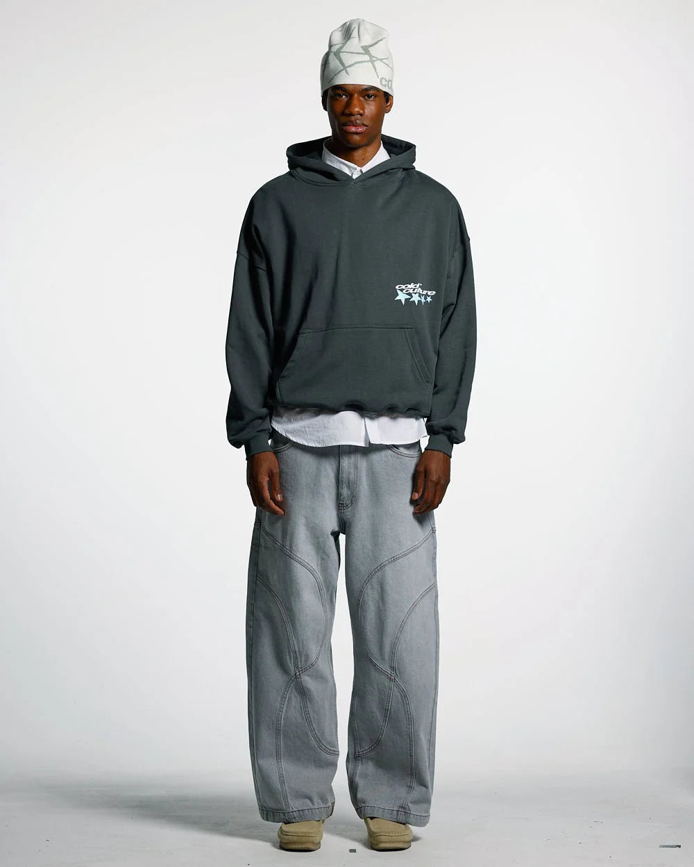 EXPLORE MORE HOODIE DARK GREY
