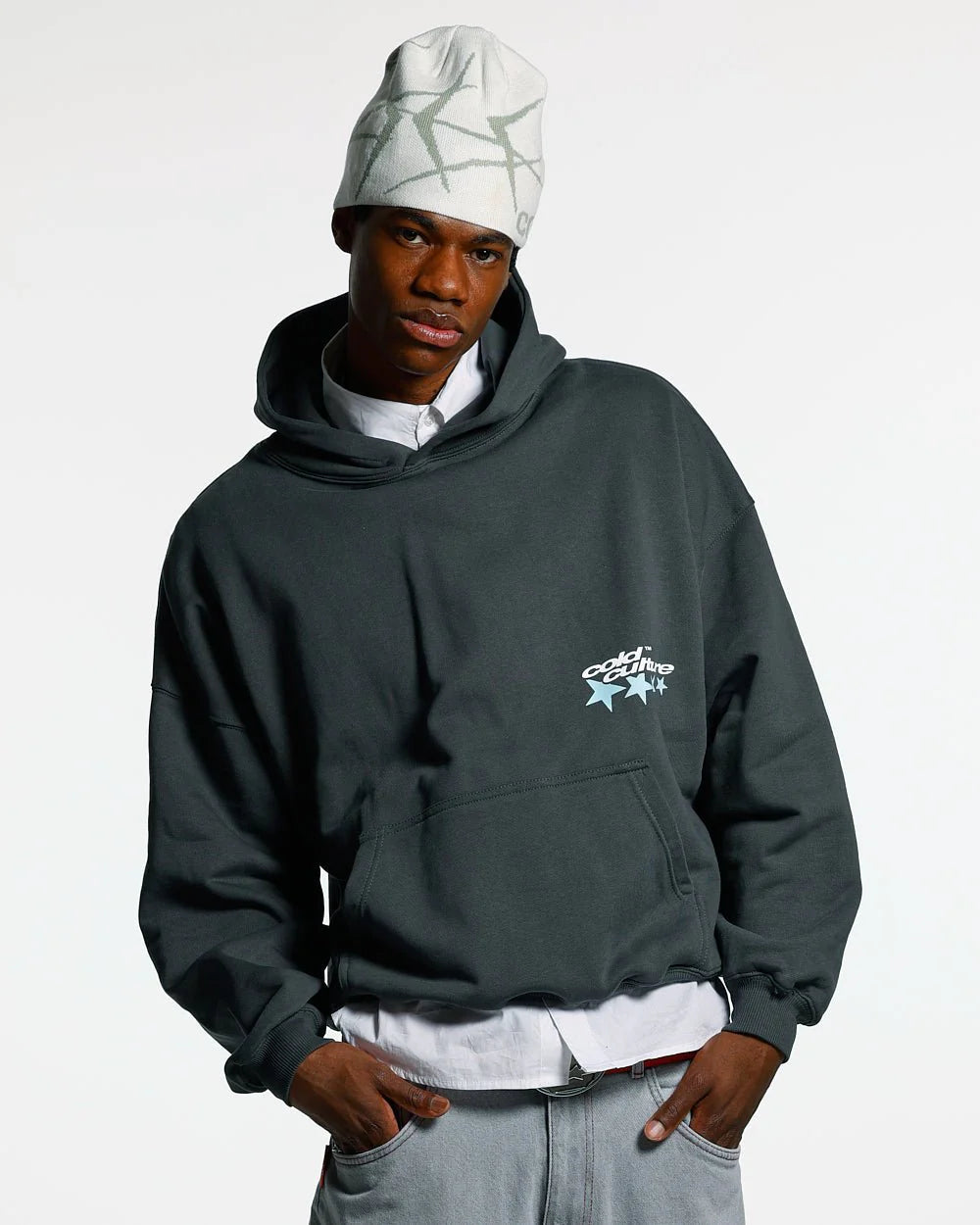 EXPLORE MORE HOODIE DARK GREY