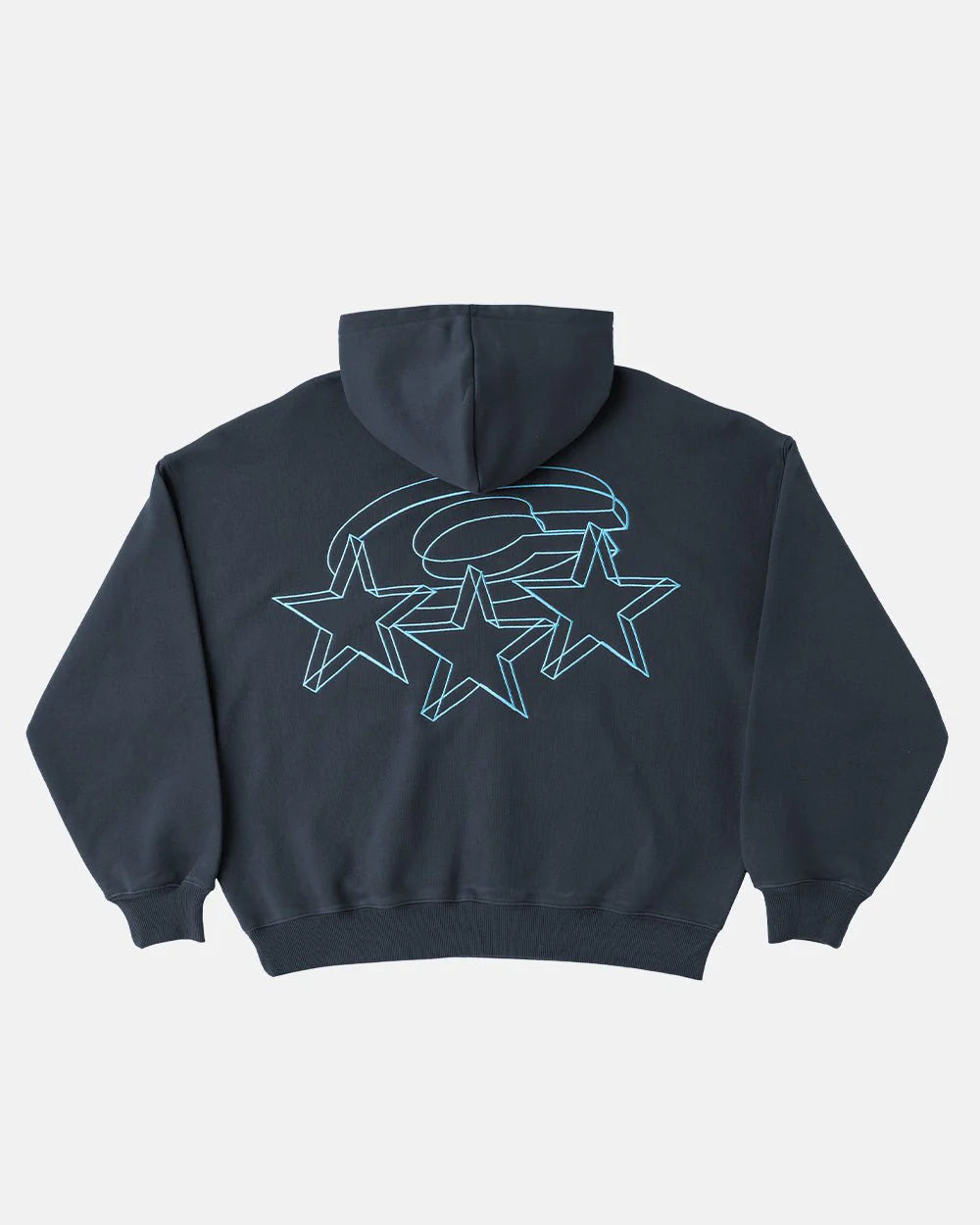 MOVING HOODIE CHARCOAL GREY