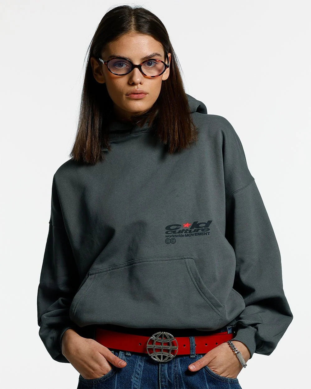 REBEL HOODIE GREY