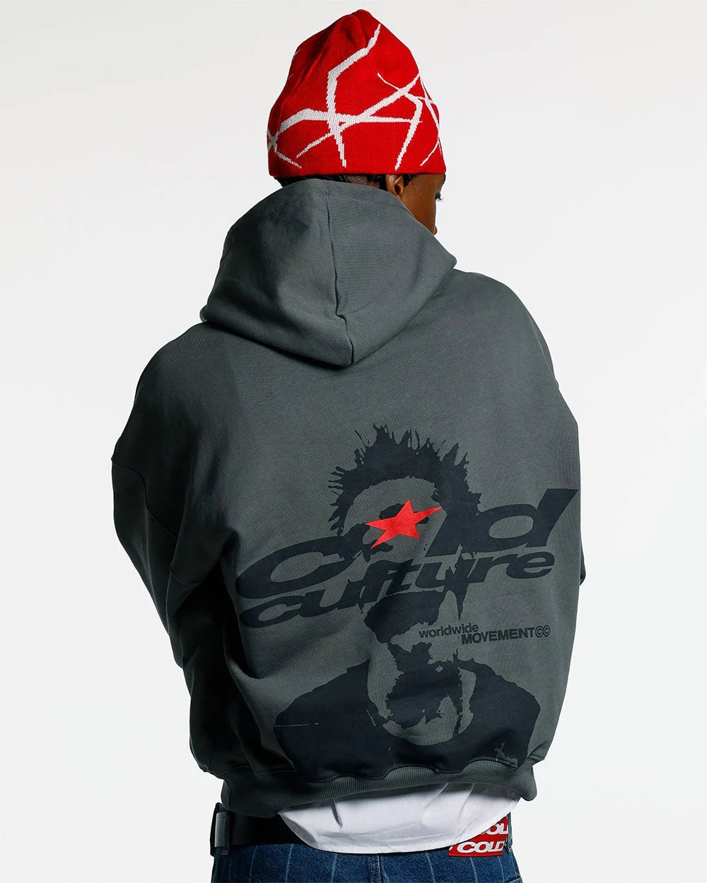 REBEL HOODIE GREY